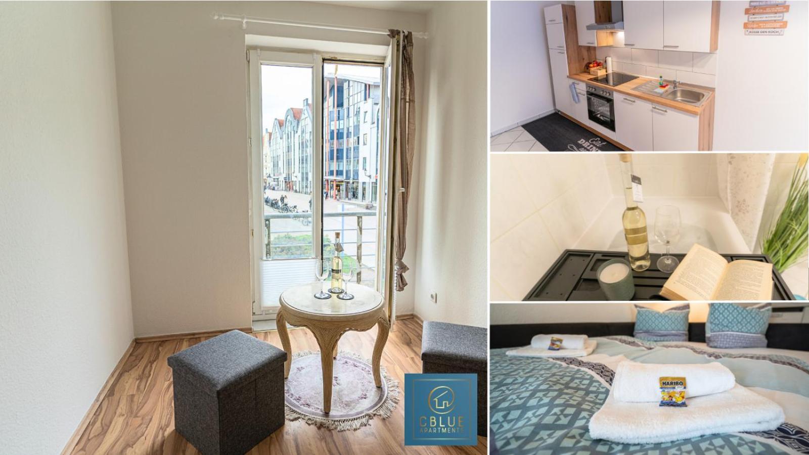 Cblue "Turmresidenz", Zentral, Familienfreundlich, Schatzsuche Wißmar Εξωτερικό φωτογραφία